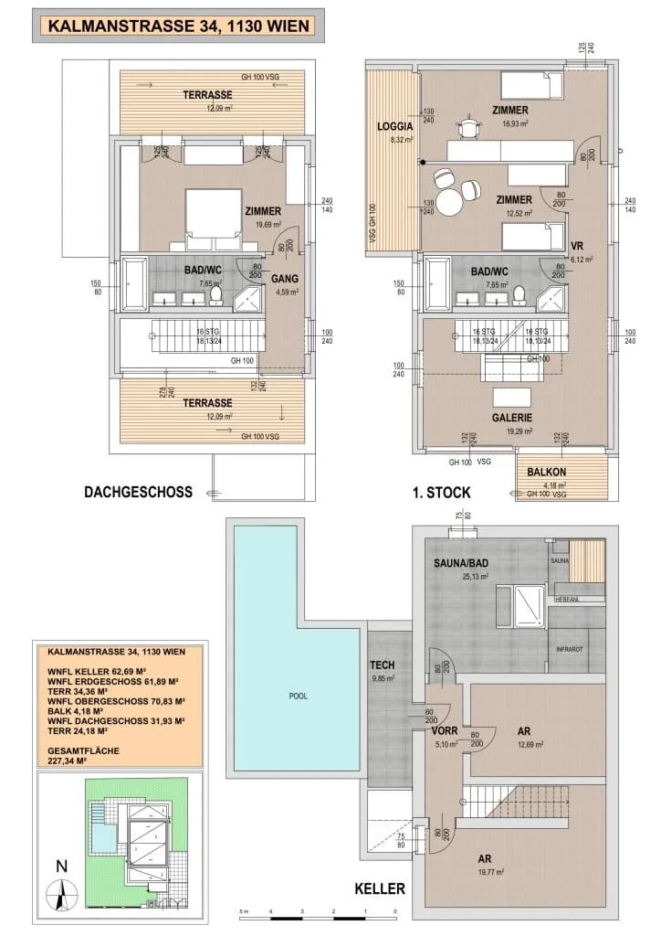 4-Zimmer-Haus kaufen in Wien – 165 m², € 1.550.000 – Bild 42 von 42