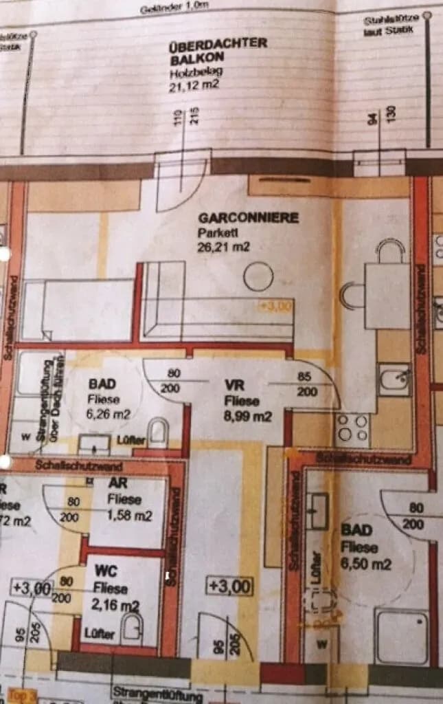 Wohnung mieten in Schärding – 42 m², € 620 – Bild 2 von 2