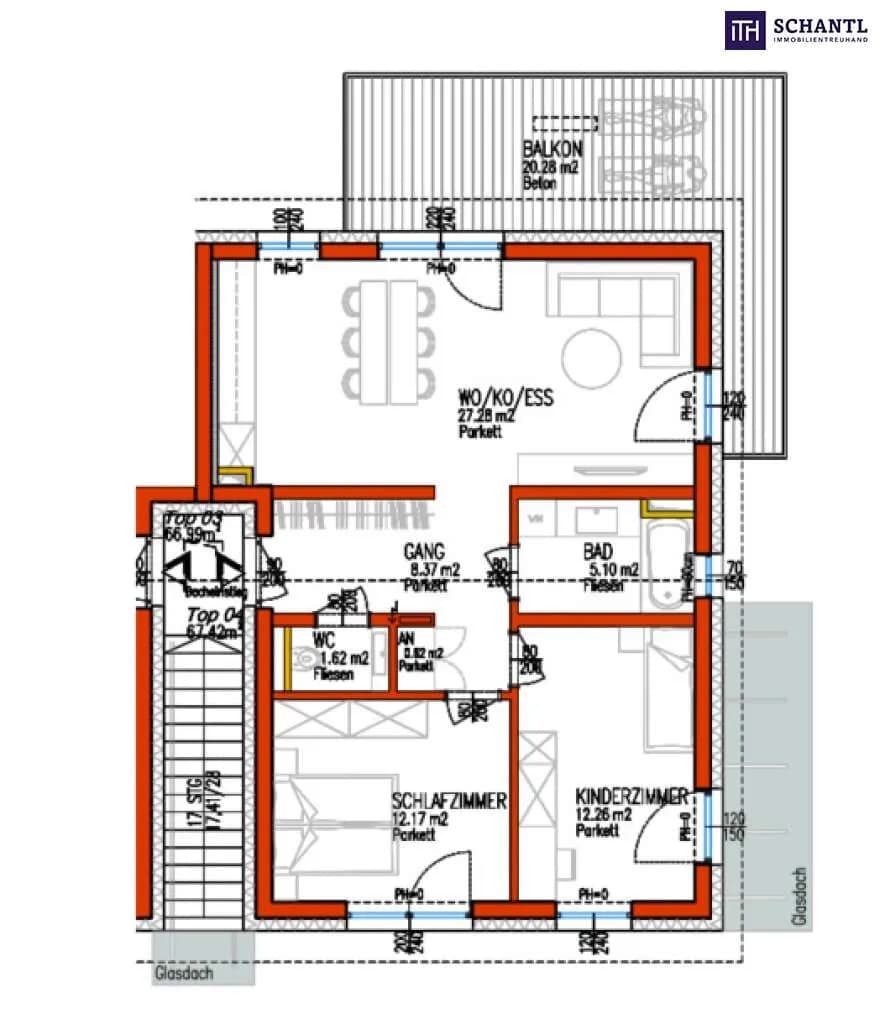 3-Zimmer-Wohnung kaufen in Hartberg-Fürstenfeld – 68,5 m², € 290.000 – Bild 19 von 19