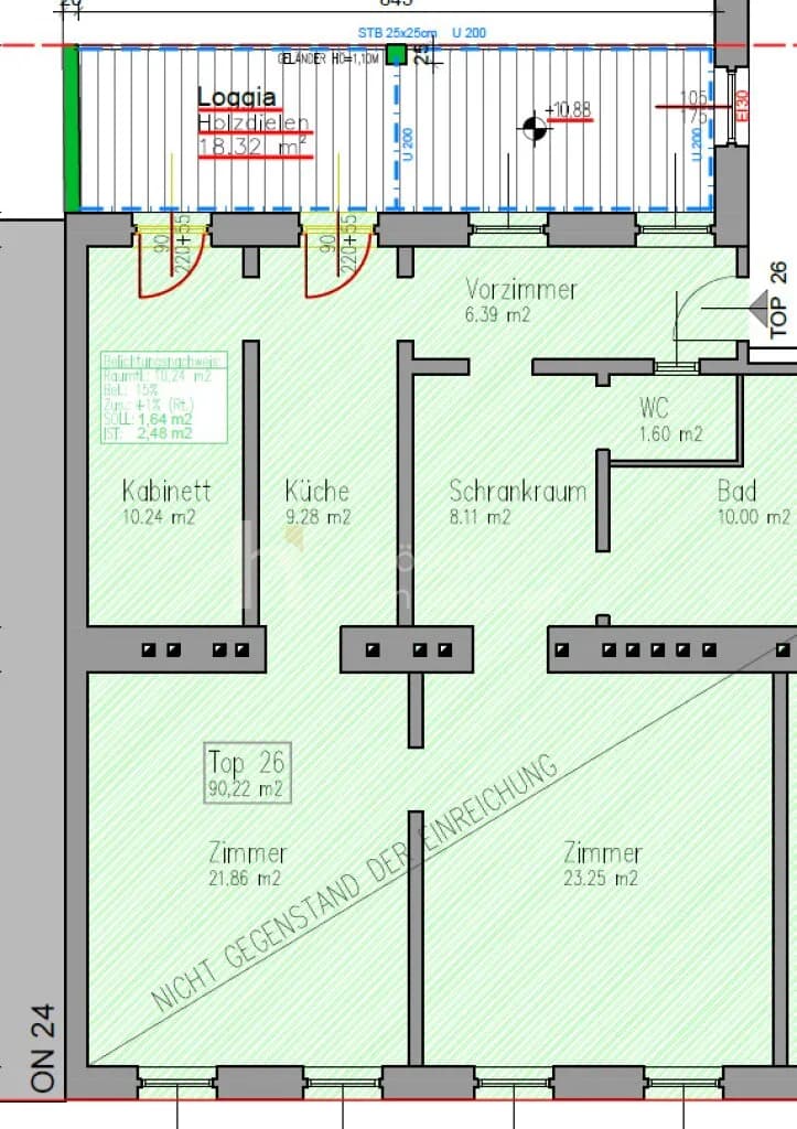 3-Zimmer-Wohnung kaufen in Wien – 90,22 m², € 625.000 – Bild 14 von 14