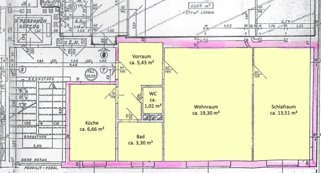2-Zimmer-Wohnung kaufen in Wien – 49 m², € 270.000 – Bild 7 von 7