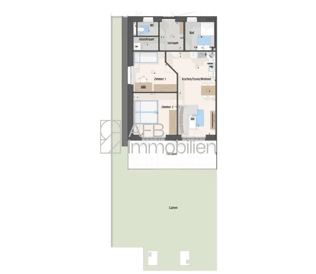 3-Zimmer-Wohnung kaufen in Graz – 65,02 m², € 290.000 – Bild 16 von 17
