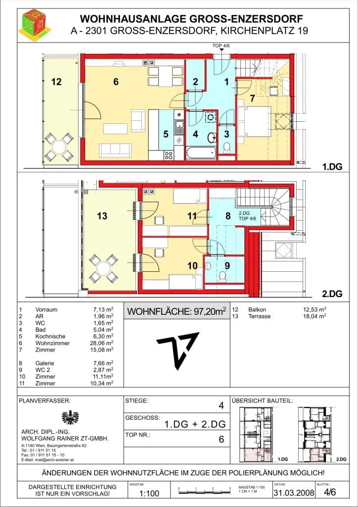 4-Zimmer-Wohnung mieten in Gänserndorf – 97,2 m², € 1.059 – Bild 27 von 27
