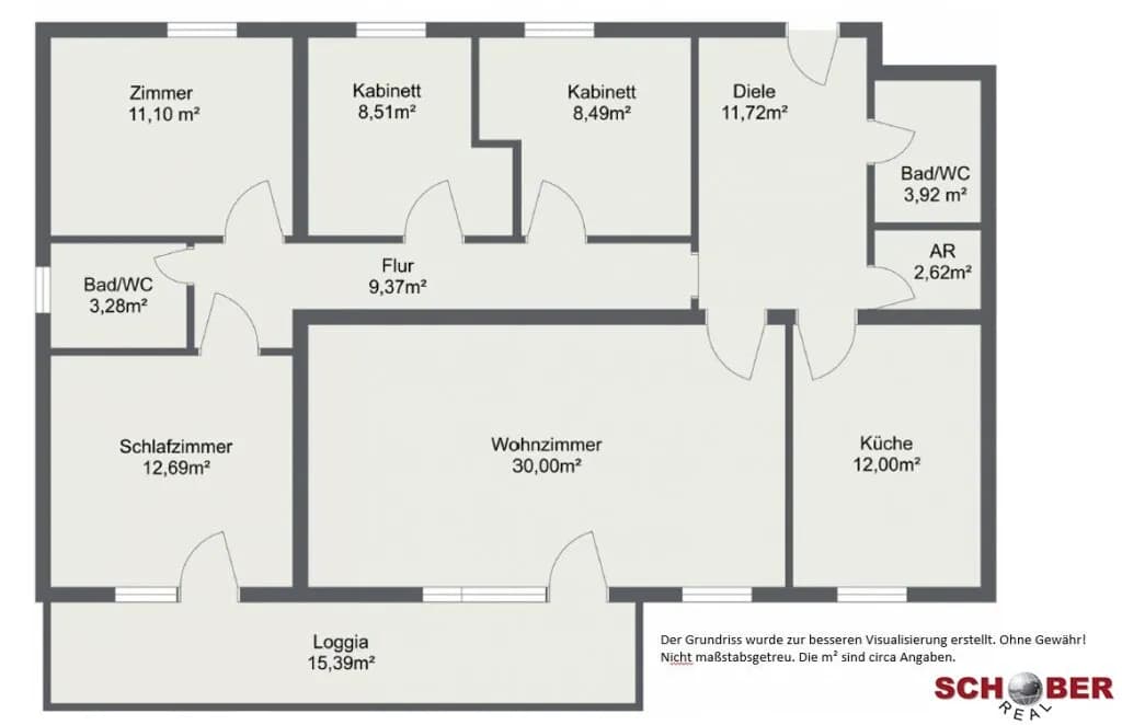 5-Zimmer-Wohnung kaufen in Mödling – 113,7 m², € 330.000 – Bild 15 von 15