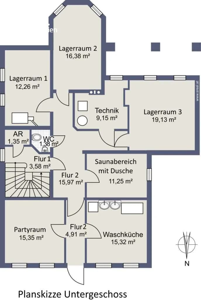 8-Zimmer-Haus kaufen in Hollabrunn – 391 m², € 790.000 – Bild 30 von 32