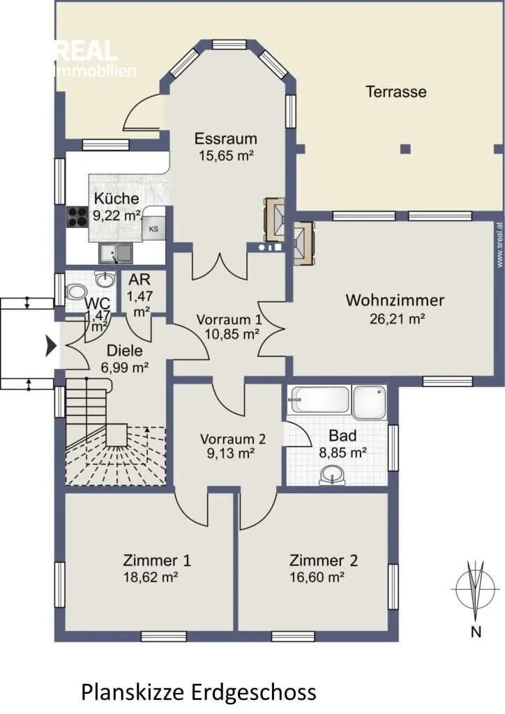 8-Zimmer-Haus kaufen in Hollabrunn – 391 m², € 790.000 – Bild 31 von 32
