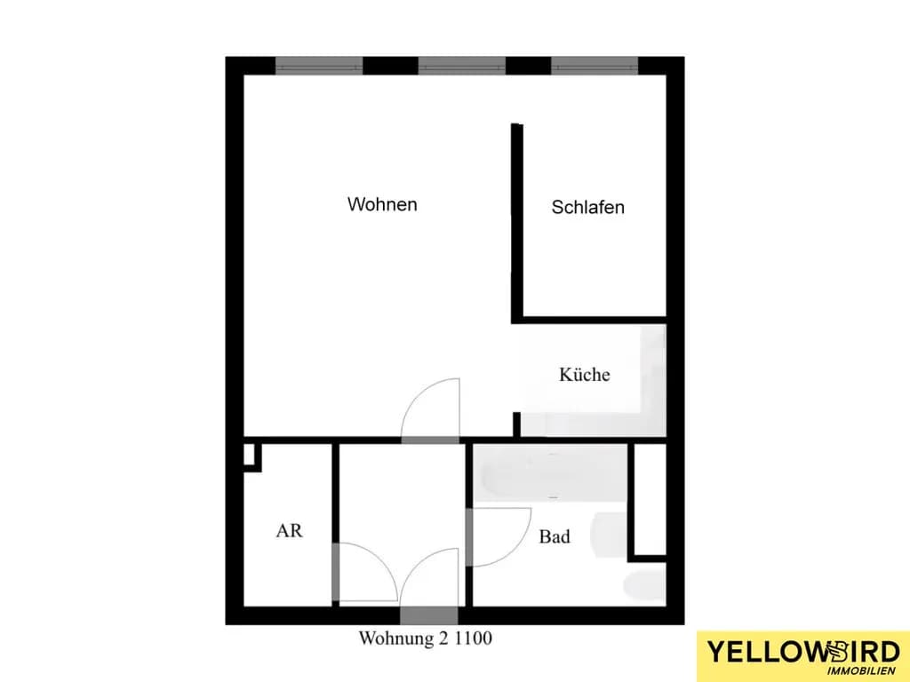 2-Zimmer-Wohnung kaufen in Wien – 42,12 m², € 195.000 – Bild 14 von 14