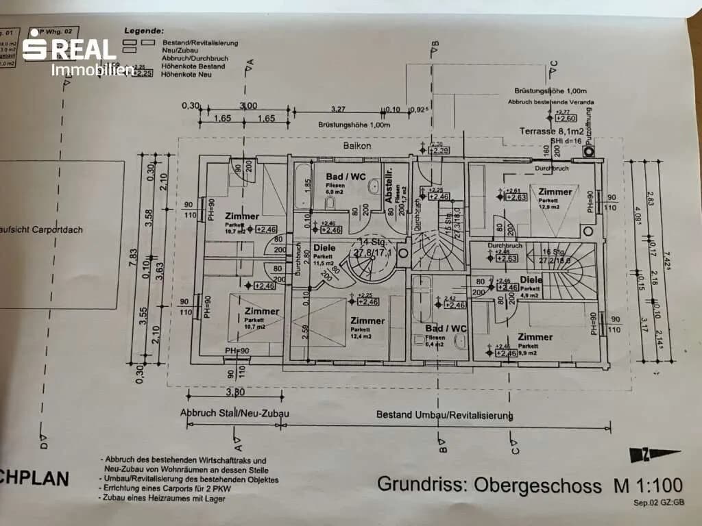 7-Zimmer-Haus kaufen in Murau – 230 m², € 369.000 – Bild 28 von 29