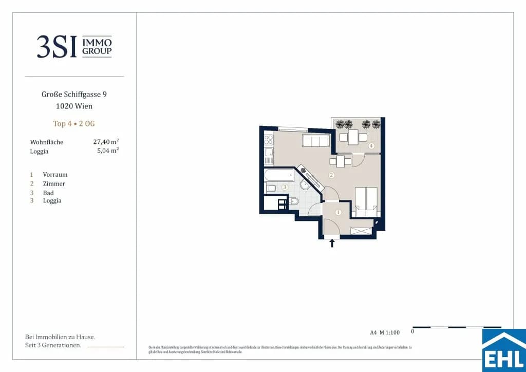 Immobilie kaufen in Wien – 27,4 m², € 279.000 – Bild 17 von 17