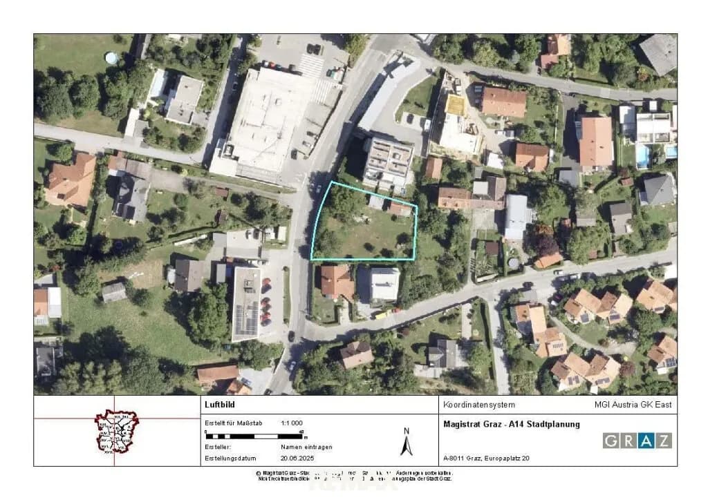 Grundstück kaufen in Graz – 1 120 m², € 395.000 – Bild 6 von 6