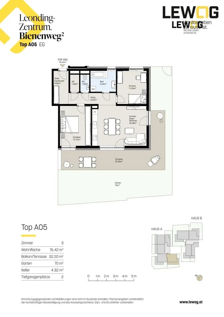 3-Zimmer-Wohnung kaufen in Linz Land – 76 m², € 549.000 – Bild 18 von 19
