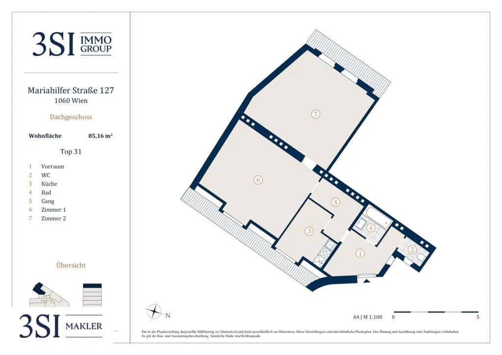 3-Zimmer-Wohnung kaufen in Wien – 85,16 m², € 359.000 – Bild 10 von 10