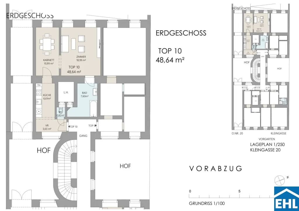 1-Zimmer-Wohnung kaufen in Wien – 48,64 m², € 295.000 – Bild 13 von 13