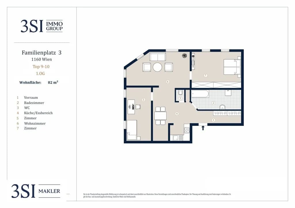 3-Zimmer-Wohnung kaufen in Wien – 82 m², € 315.000 – Bild 15 von 15