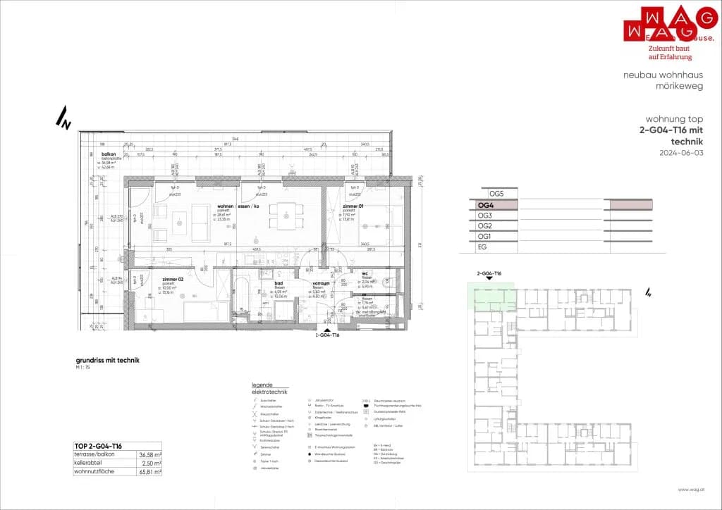 3-Zimmer-Wohnung kaufen in Linz – 65,81 m², € 427.060 – Bild 24 von 24