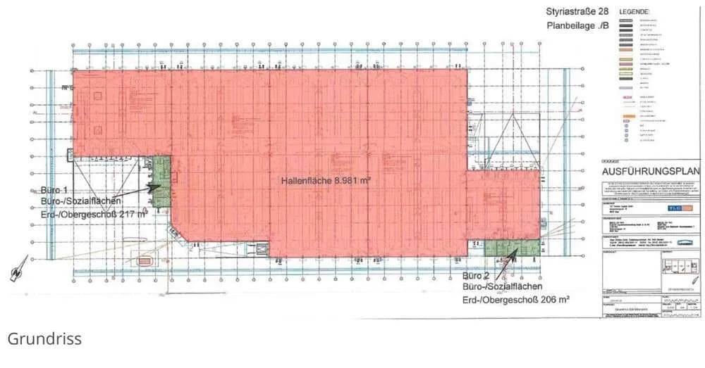 Gewerbeimmobilie mieten in Graz – 8 981 m² – Bild 5 von 6