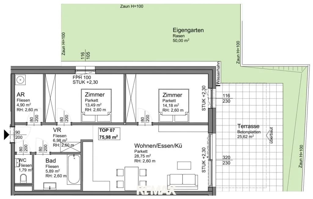 3-Zimmer-Wohnung kaufen in Gmunden – 75,98 m², € 347.328 – Bild 10 von 11
