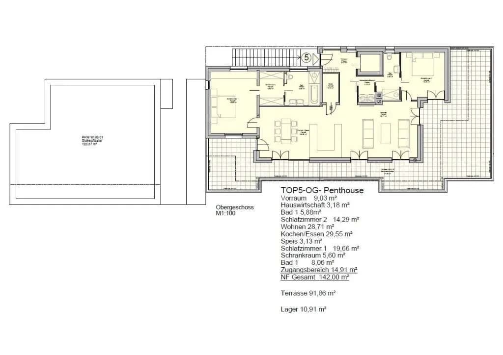 3-Zimmer-Wohnung kaufen in Voitsberg – 142 m², € 895.000 – Bild 4 von 4
