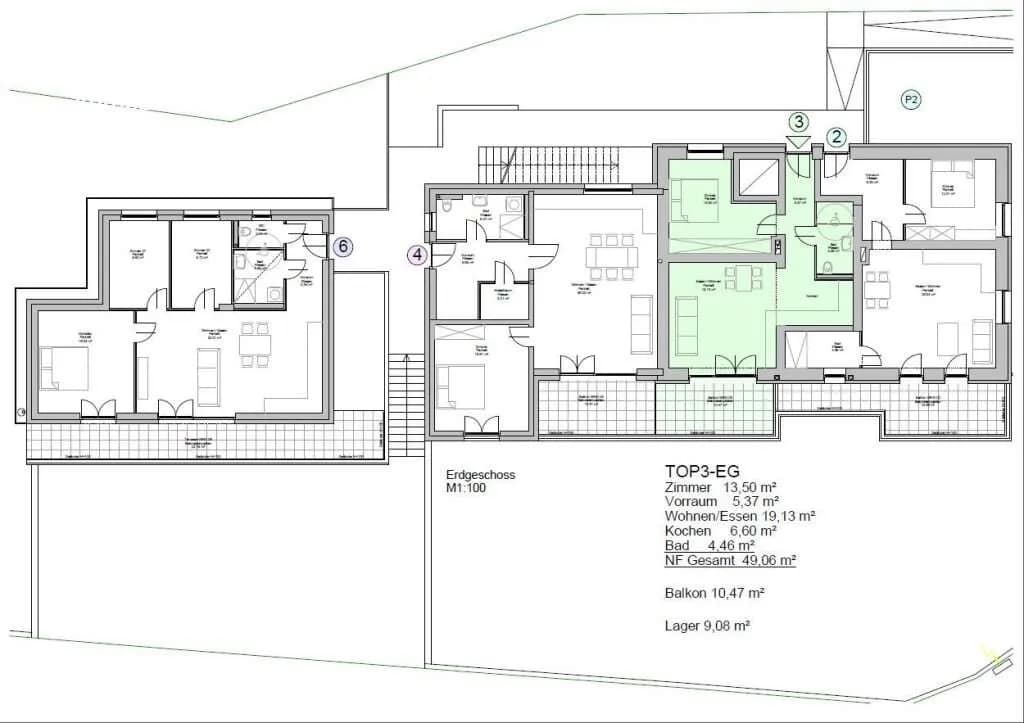 2-Zimmer-Wohnung kaufen in Voitsberg – 49 m², € 198.000 – Bild 4 von 4
