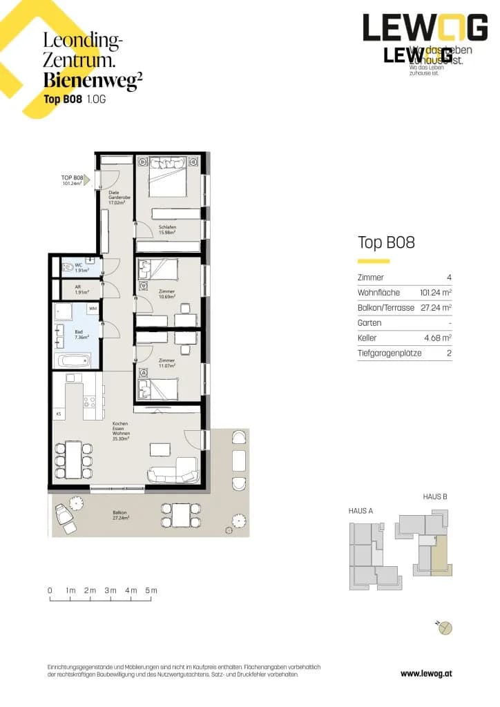 4-Zimmer-Wohnung kaufen in Linz Land – 101 m², € 679.000 – Bild 18 von 19