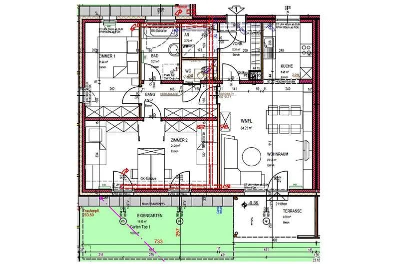 Wohnung mieten in Sankt Pölten Land – 84,23 m², € 740 – Bild 11 von 12