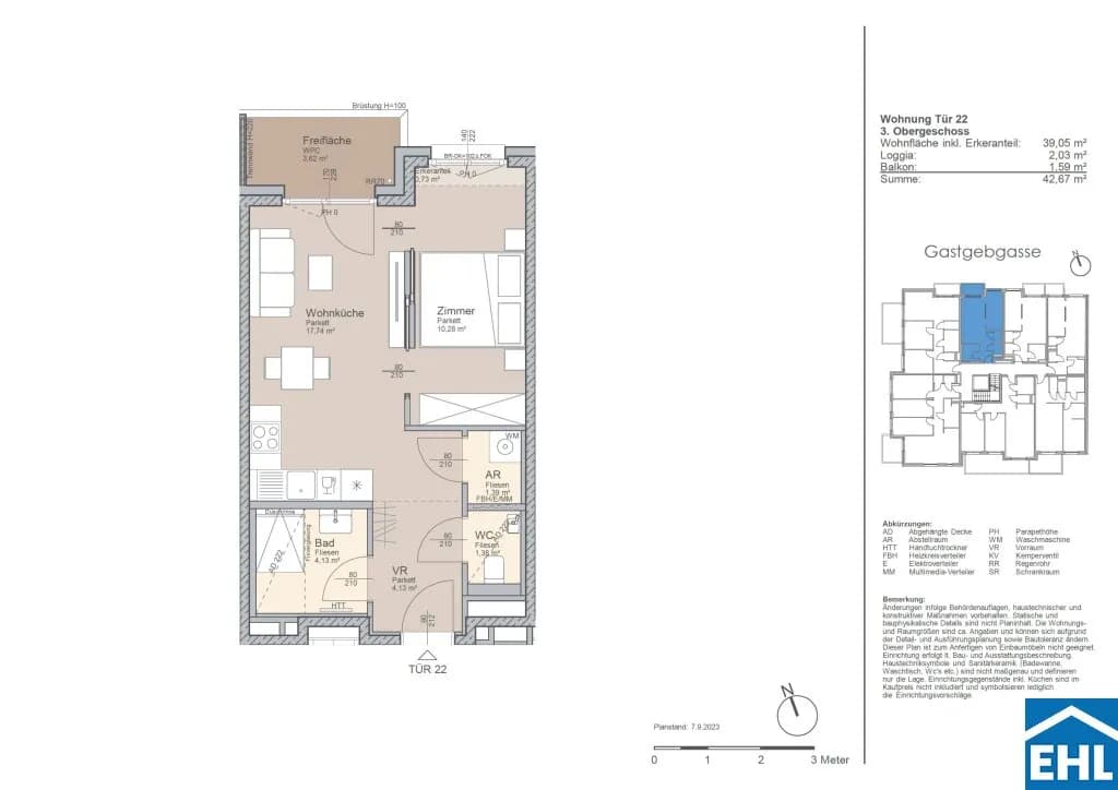 Immobilie kaufen in Wien – 39,05 m², € 216.295 – Bild 13 von 13
