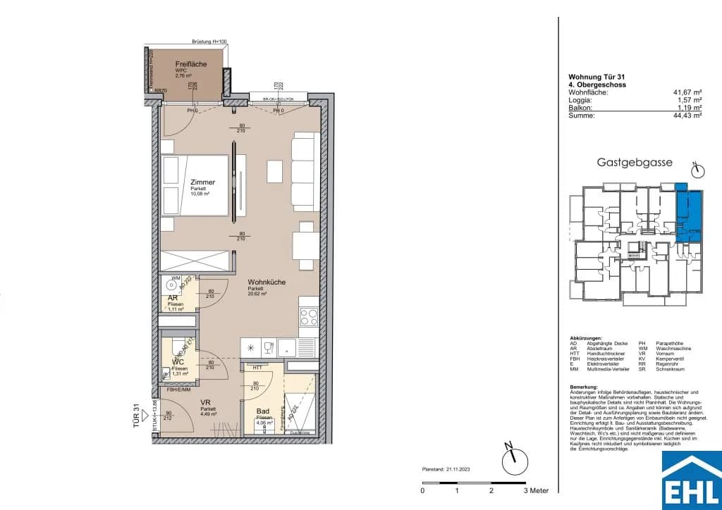 Immobilie kaufen in Wien – 41,67 m², € 227.679 – Bild 12 von 12