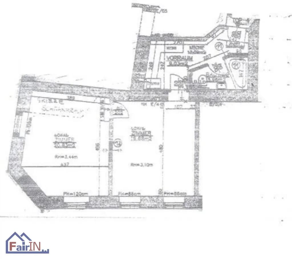 2-Zimmer-Wohnung kaufen in Wien – 54 m², € 165.000 – Bild 12 von 12