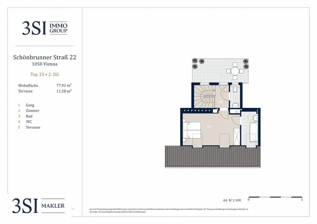 2-Zimmer-Wohnung kaufen in Wien – 77,92 m², € 599.000 – Bild 11 von 11