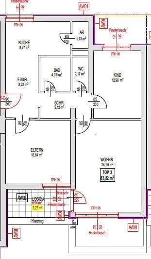 3-Zimmer-Wohnung mieten in Murtal – 90,8 m², € 850 – Bild 19 von 19