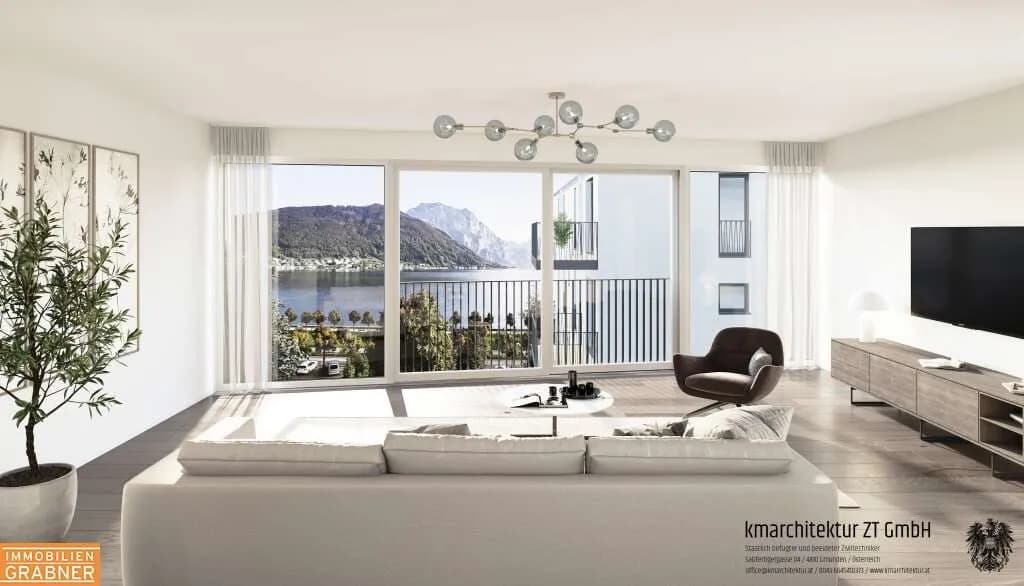 4-Zimmer-Wohnung kaufen in Gmunden – 108 m², € 925.000 – Bild 3 von 6