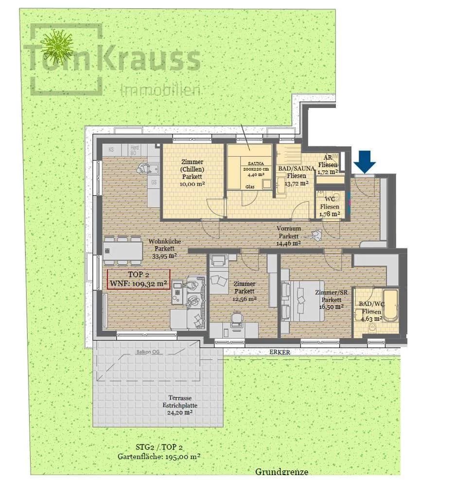4-Zimmer-Wohnung kaufen in Wien – 109,32 m², € 814.500 – Bild 8 von 20