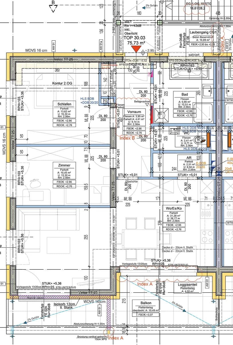 3-Zimmer-Wohnung mieten in Graz-Umgebung – 75,73 m², € 1.299 – Bild 12 von 12