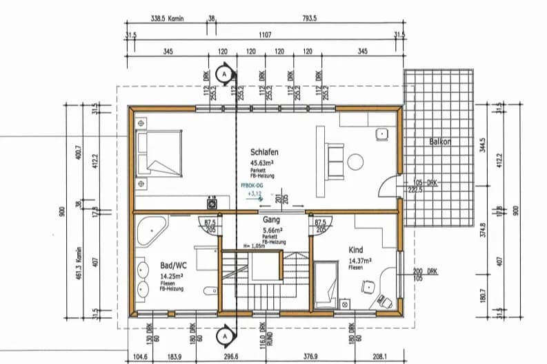 3-Zimmer-Haus kaufen in Mödling – 165 m², € 785.000 – Bild 14 von 15