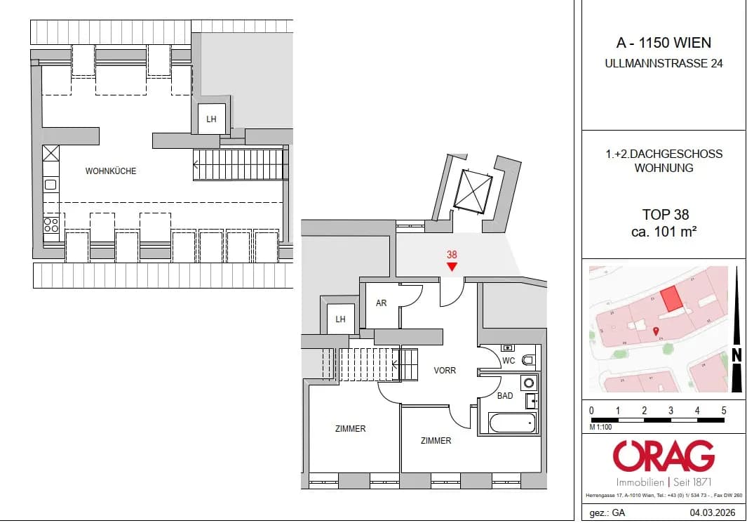 3-Zimmer-Wohnung mieten in Wien – 101 m², € 1.995 – Bild 20 von 21