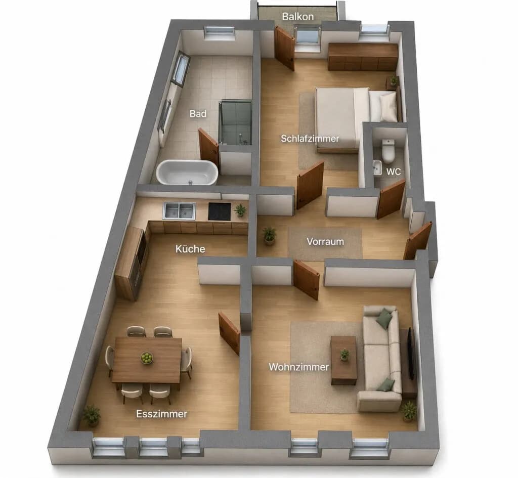 3-Zimmer-Wohnung kaufen in Graz – 75 m², € 395.000 – Bild 16 von 16