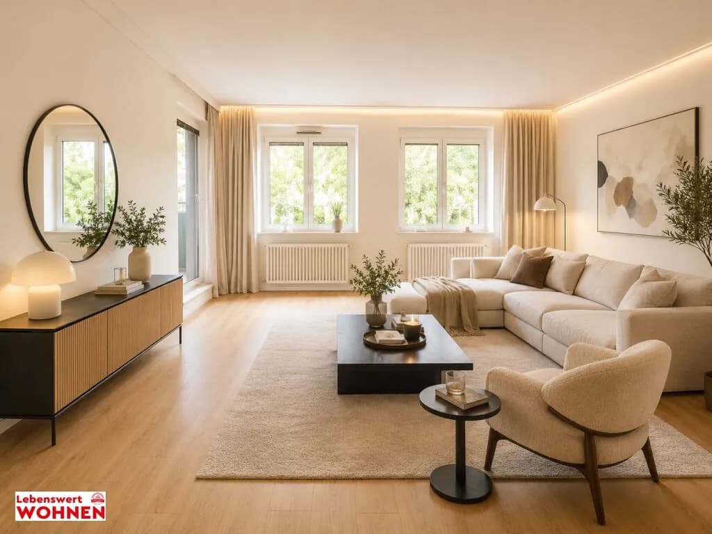 2-Zimmer-Wohnung mieten in Wien – 54,4 m², € 992
