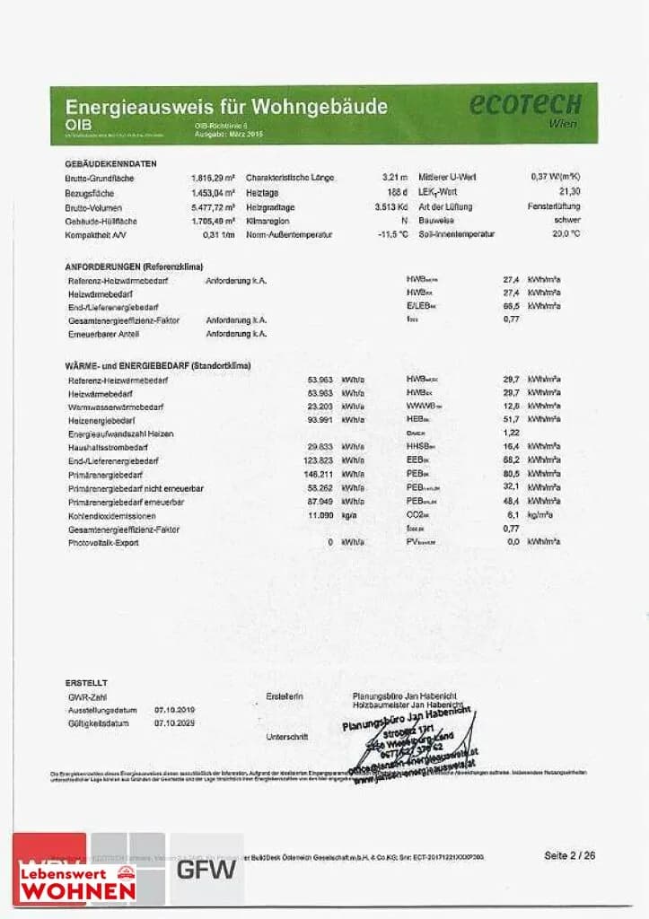 2-Zimmer-Wohnung mieten in Wien – 54,4 m², € 992 – Bild 12 von 15