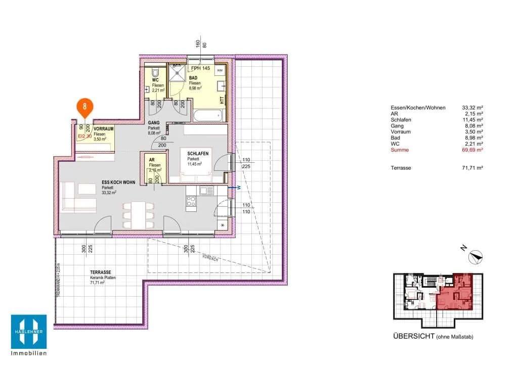 Wohnung kaufen in Grieskirchen – 54 m², € 239.580 – Bild 14 von 22