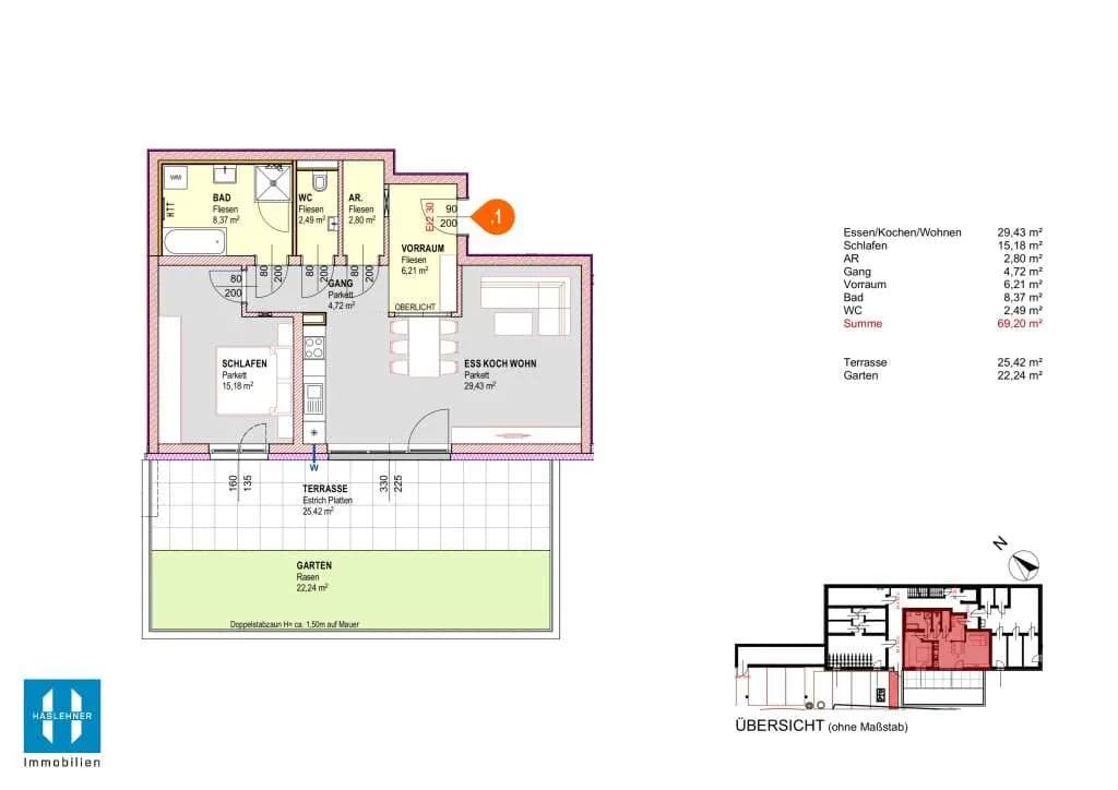 Wohnung kaufen in Grieskirchen – 54 m², € 239.580 – Bild 16 von 22