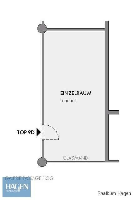 Gewerbeimmobilie mieten in Bregenz – 25 m², € 350 – Bild 3 von 4