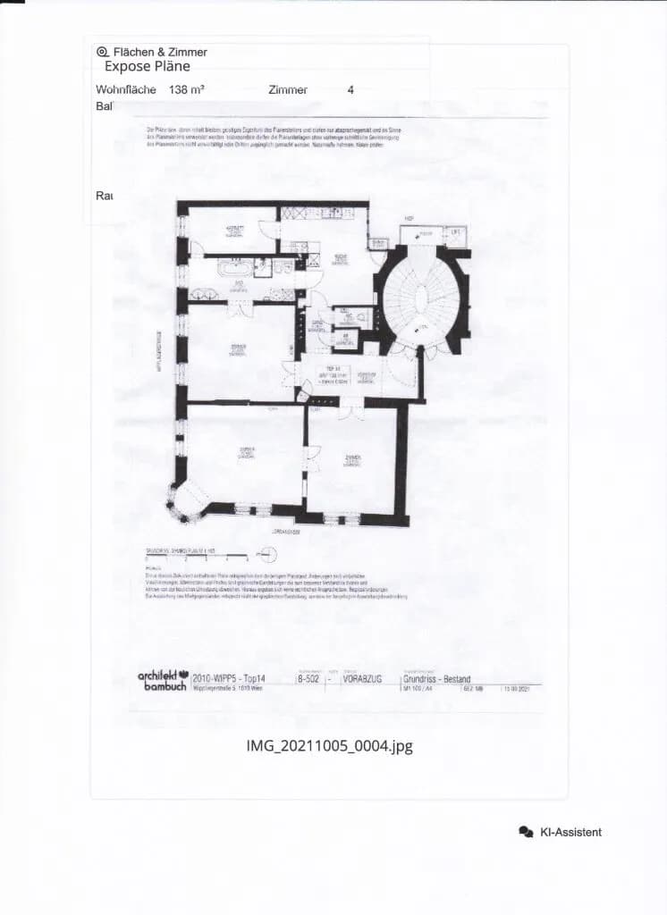 4-Zimmer-Wohnung mieten in Wien – 138,11 m², € 3.612 – Bild 13 von 13