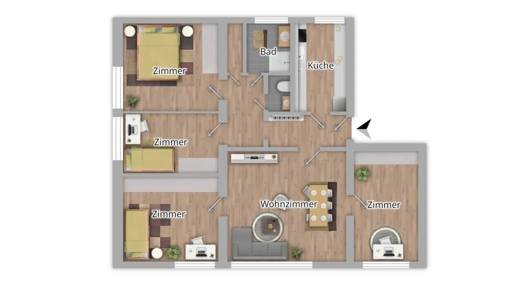 5-Zimmer-Wohnung kaufen in Korneuburg – 100 m², € 239.000 – Bild 12 von 12