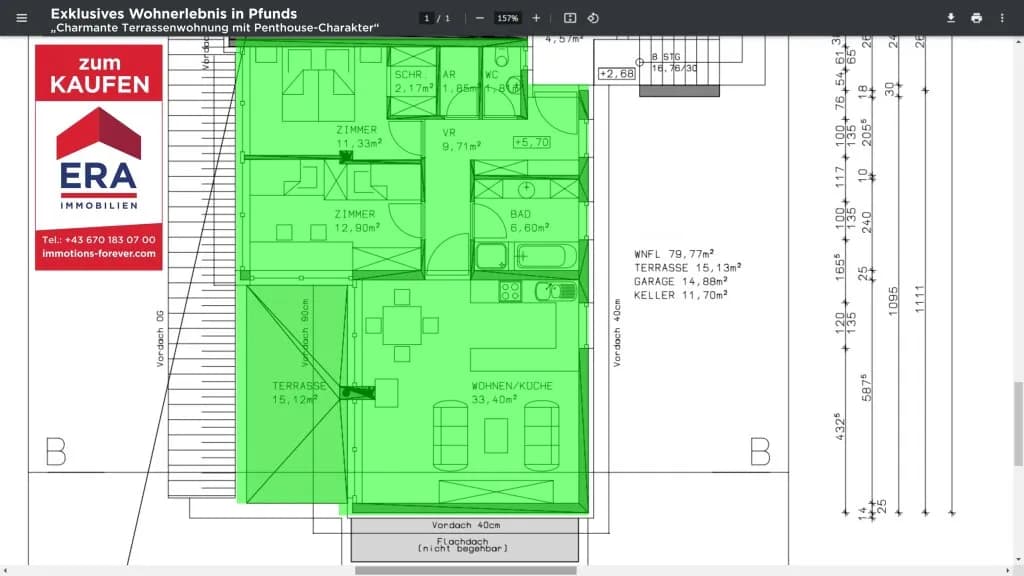 3-Zimmer-Wohnung kaufen in Landeck – 80 m², € 329.000 – Bild 26 von 26