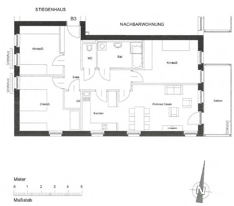 4-Zimmer-Wohnung mieten in Südoststeiermark – 89,95 m², € 1.082 – Bild 9 von 10