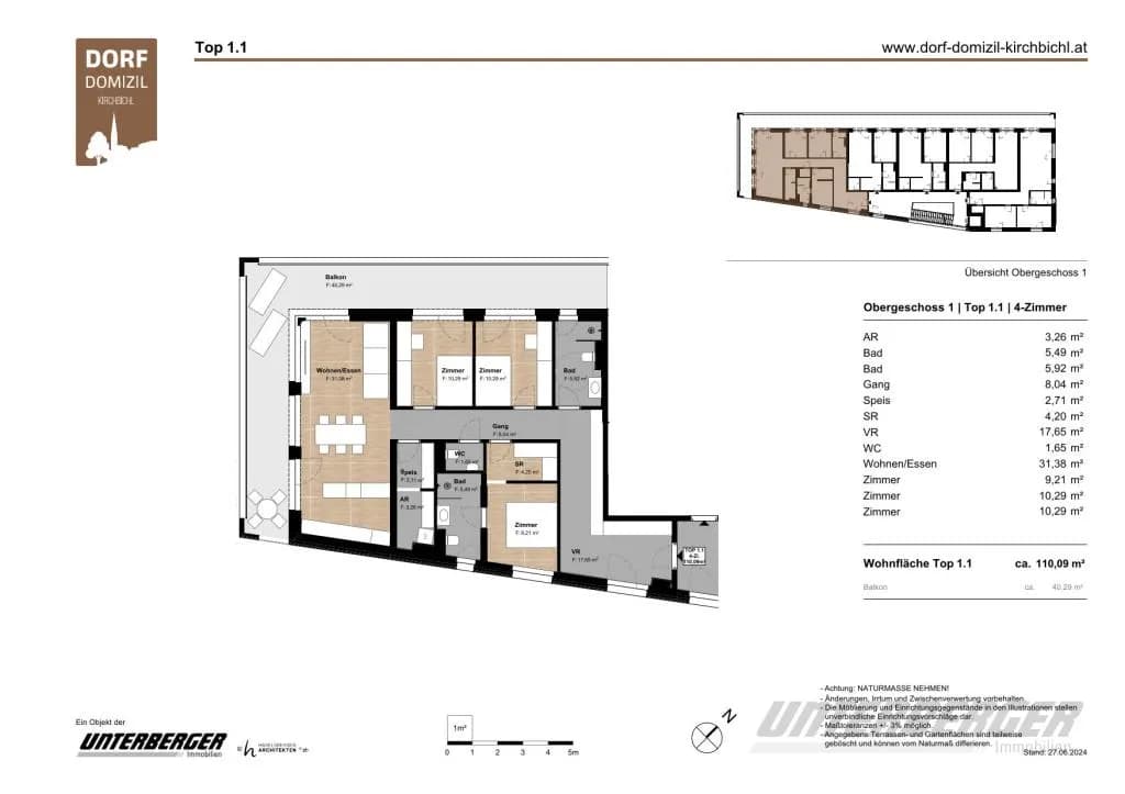 4-Zimmer-Wohnung kaufen in Kufstein – 110,15 m², € 759.000 – Bild 13 von 18