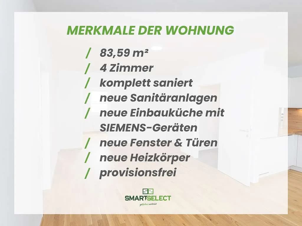 4-Zimmer-Wohnung kaufen in Wien – 83,59 m², € 399.000 – Bild 2 von 23