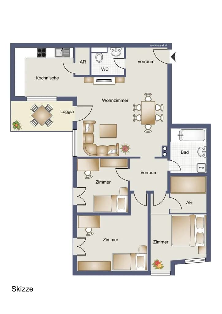 Wohnung mieten in Neusiedl am See – 97,44 m², € 1.290 – Bild 13 von 13