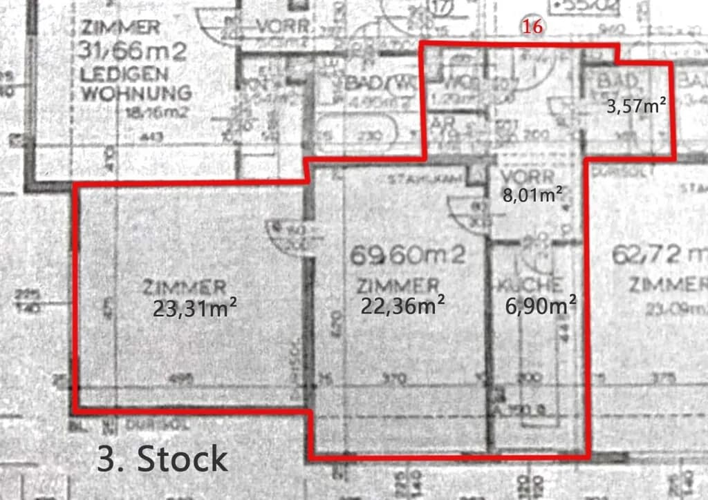 2-Zimmer-Wohnung kaufen in Wien – 69,6 m², € 270.000 – Bild 7 von 7