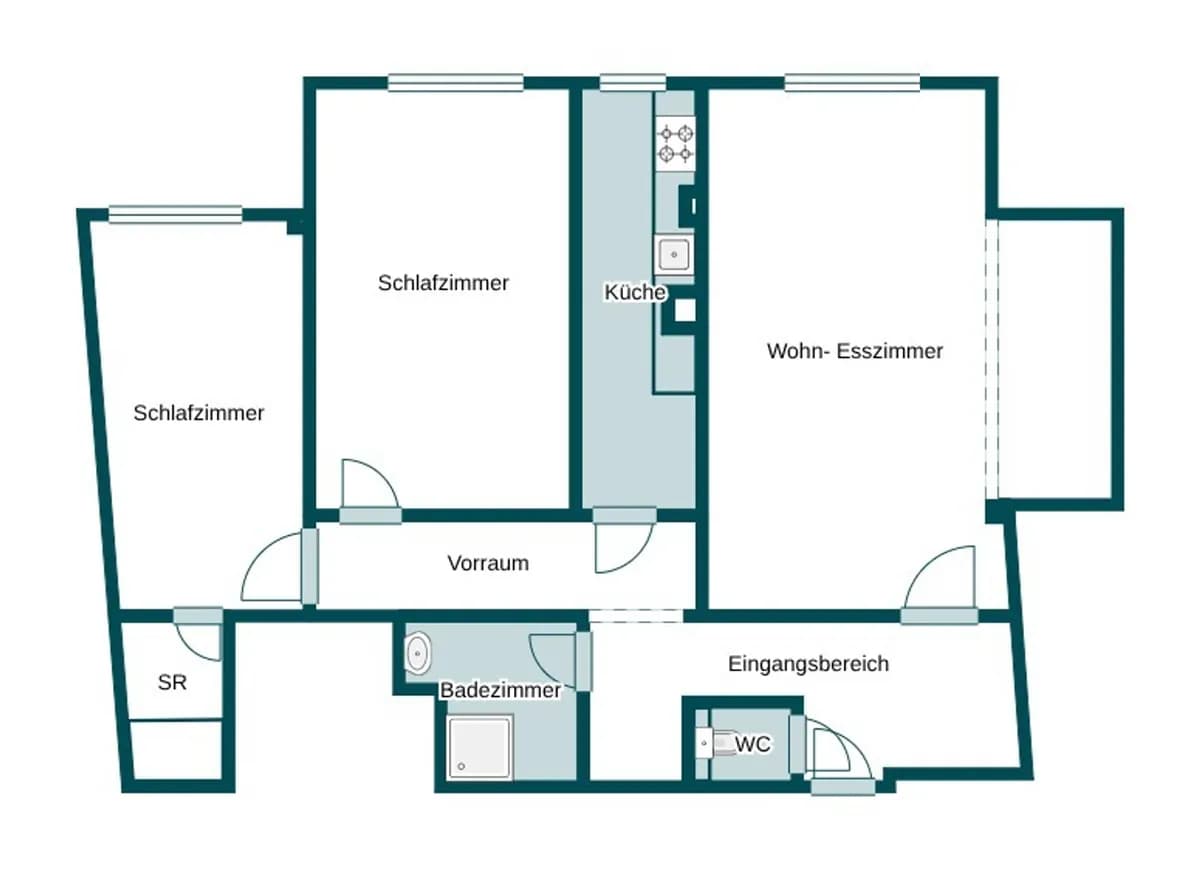 3-Zimmer-Wohnung kaufen in Wien – 91 m², € 319.900 – Bild 11 von 11